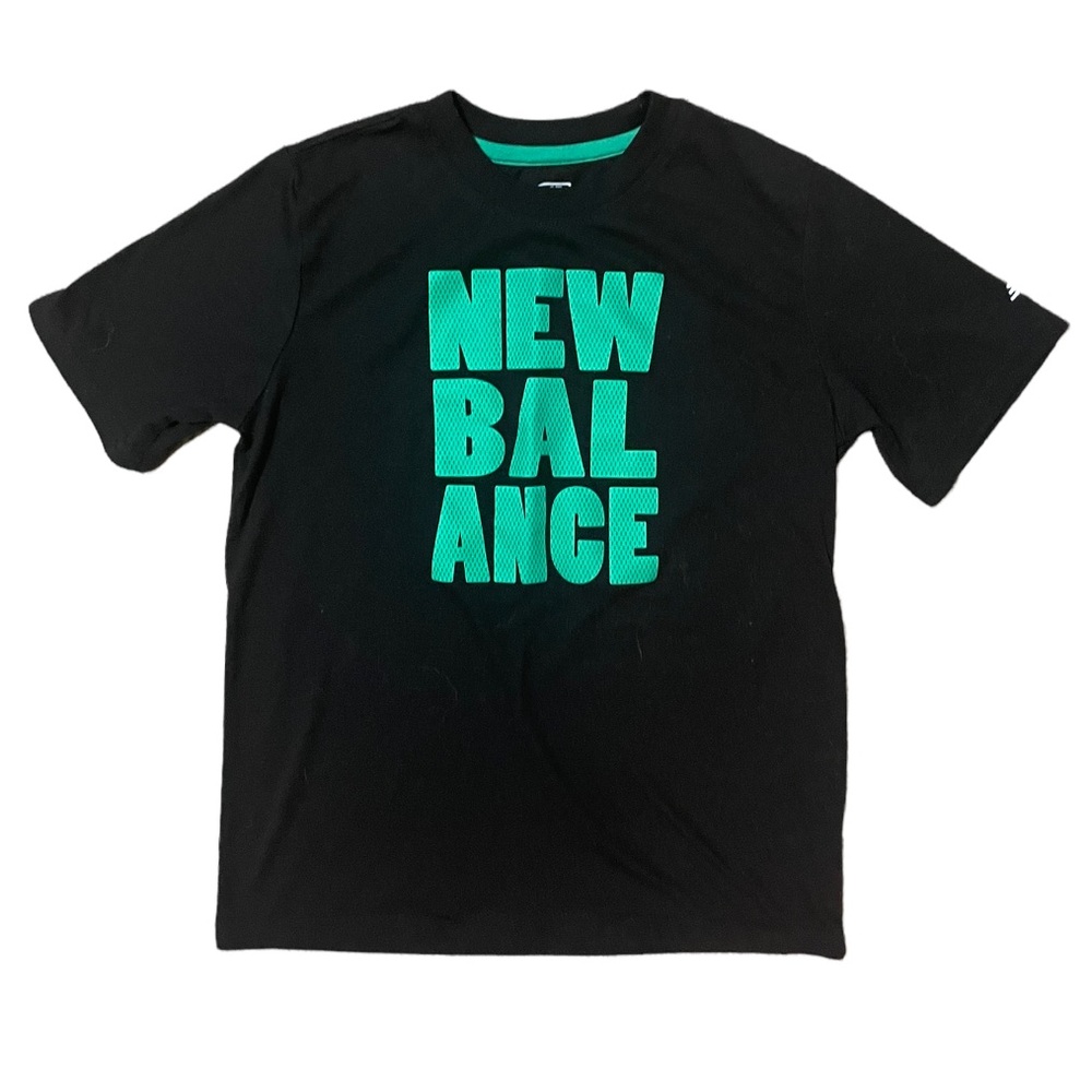 New Balance Boy’s Short Sleeve Logo Tee Shirt EUC